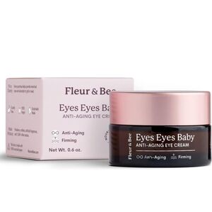 FLEUR &BEE  anti aging eye cream .6oz  100%vegan anti aging and firming